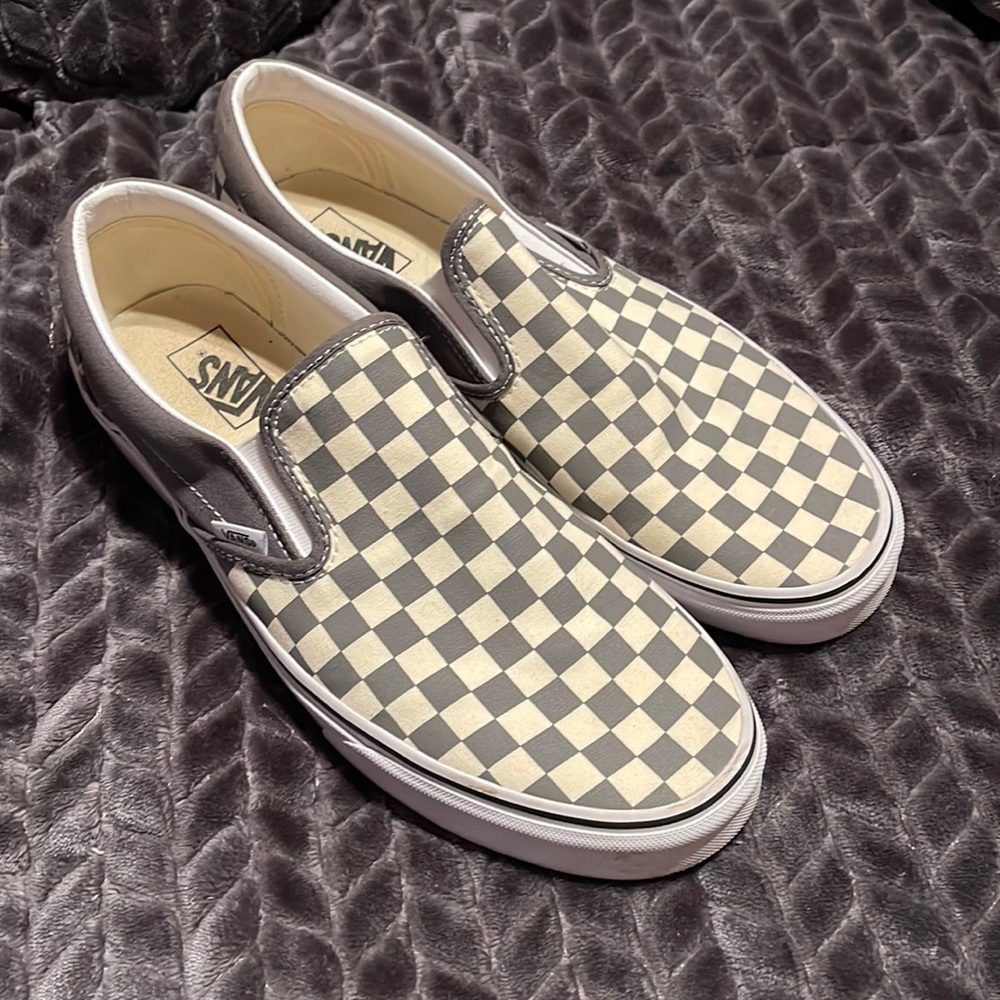 Checkered Vans